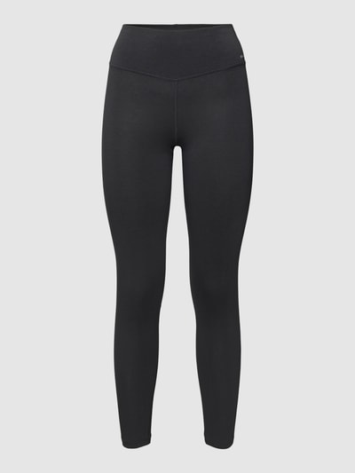 Skiny Legging met labelprint Antraciet - 2