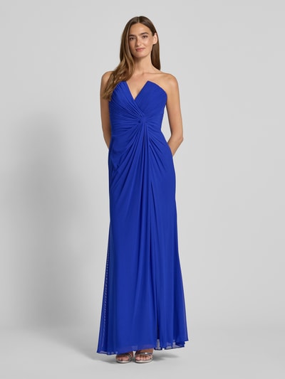 Mascara Sukienka wieczorowa z wiązanym detalem Królewski niebieski 4