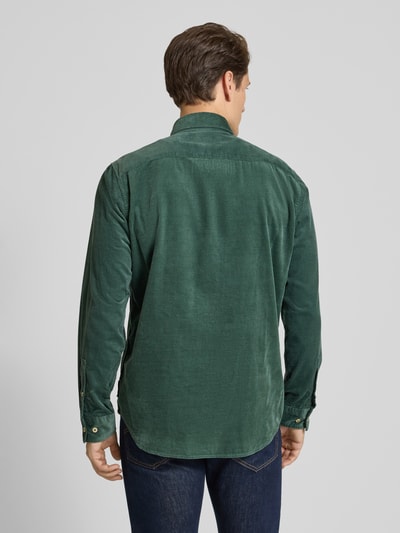 Marc O'Polo Regular fit vrijetijdsoverhemd van puur katoen Rietgroen - 5