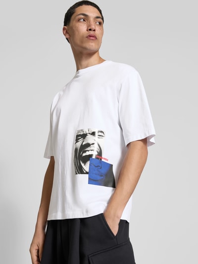 Dsquared2 T-Shirt mit Motiv-Print Weiss 3