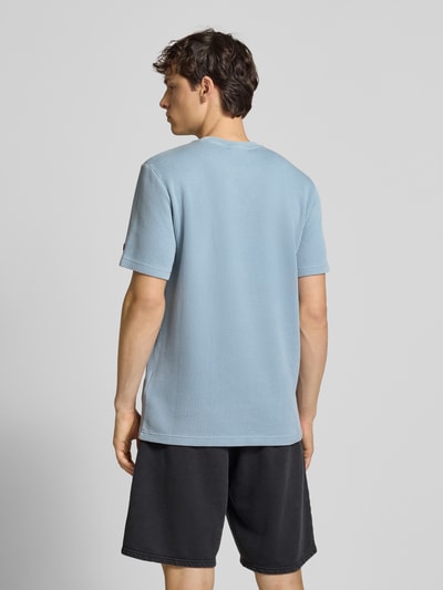 CHAMPION T-shirt met structuurmotief en ronde hals Rookblauw - 5