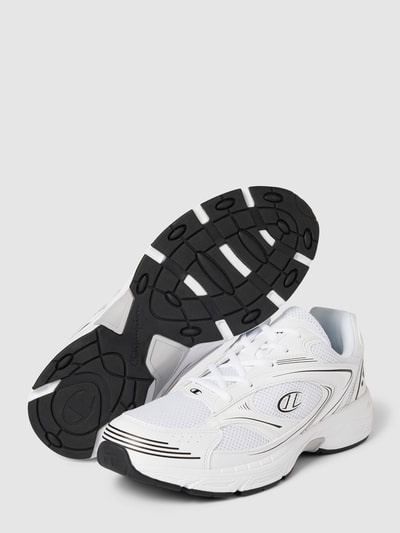 CHAMPION Sneakers met labeldetails, model 'RUN' Zilver - 3