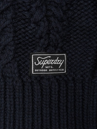 Superdry Rollkragenpullover mit Woll-Anteil  Marine 2