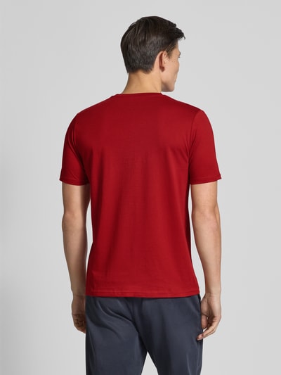 Fynch-Hatton T-shirt z wyhaftowanym logo Czerwony 5