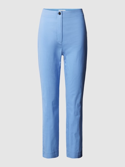 Christian Berg Woman Slim Fit Hose mit Bügelfalten Bleu 2