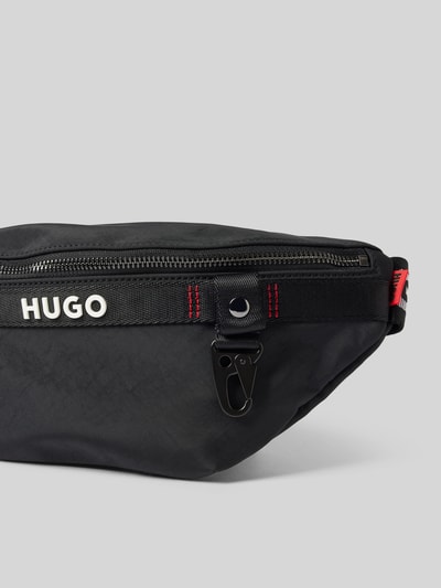 HUGO Bauchtasche mit Label-Details Modell 'Dusky' Black 3