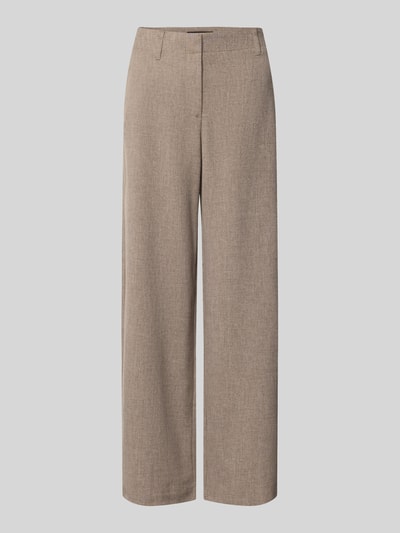 VERO MODA High Waist Hose mit Eingrifftaschen Sand 1