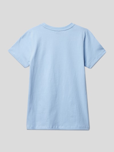 Ellesse T-Shirt mit Label-Print Bleu 3