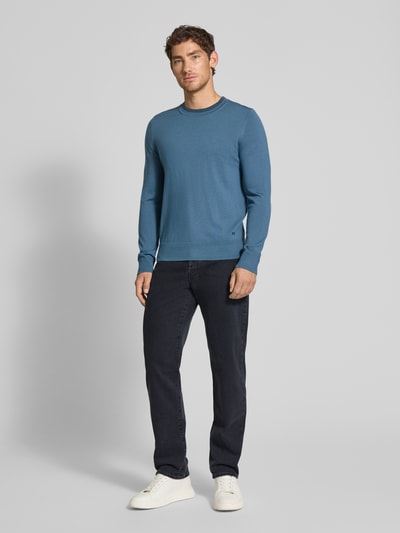 PAUL SMITH Relaxed Tapered Fit Jeans mit Eingrifftaschen Mittelgrau 1