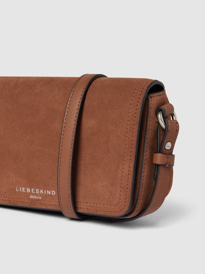 LIEBESKIND BERLIN Handtasche mit Label-Schriftzug Modell 'CHUDY' Camel 3