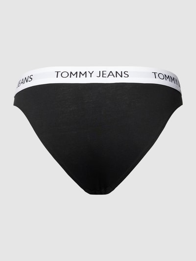 TOMMY HILFIGER Slip mit elastischem Logo-Bund Modell 'HERITAGE' Black 3