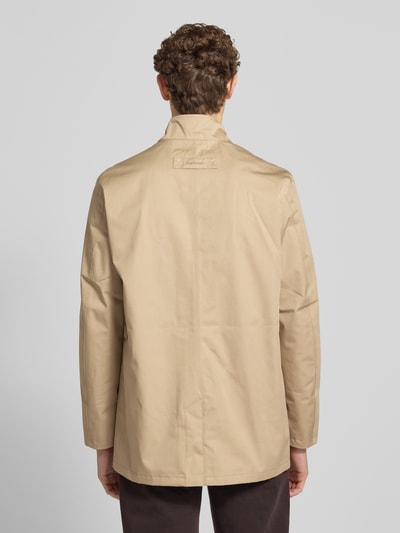 Barbour Kurtka funkcyjna w kroju regular fit z zamkiem błyskawicznym dwustronnym Kamienny 5