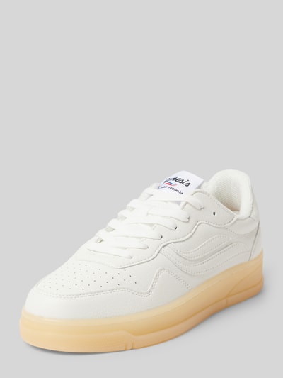 Genesis Sneaker mit Label-Patch Modell 'G-Soley 2.0' Weiss 1