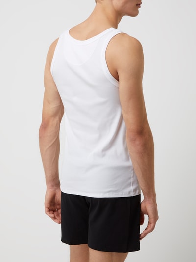 Schiesser Tanktop met stretch  Wit - 5