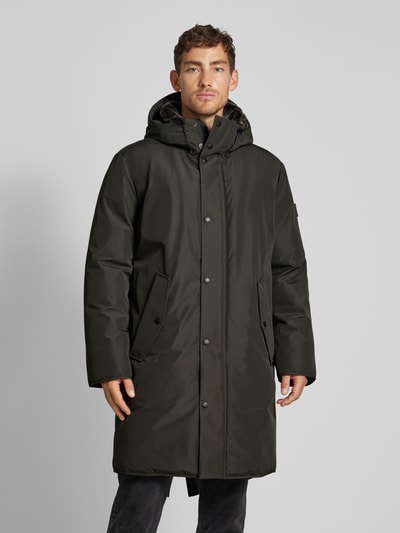 Strellson Parka z kapturem Khaki 4