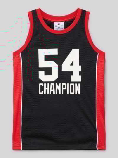 CHAMPION Tanktop mit Motiv-Print Black 1