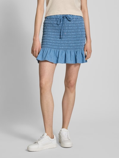 Tommy Jeans Eng anliegender Mini-Rock aus reiner Baumwolle Jeansblau 4