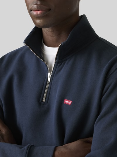 Levi's® Troyer o kroju relaxed fit z czystej bawełny Granatowy 3