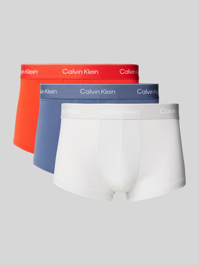 Calvin Klein Underwear Trunks mit elastischem Bund im 3er-Pack Rot 1