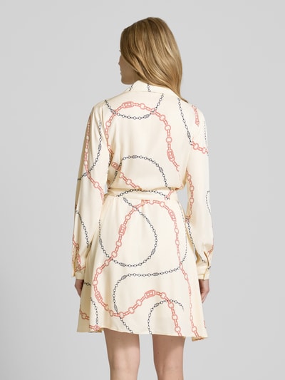Tommy Hilfiger Mini-wikkeljurk met motiefprint Wit - 5