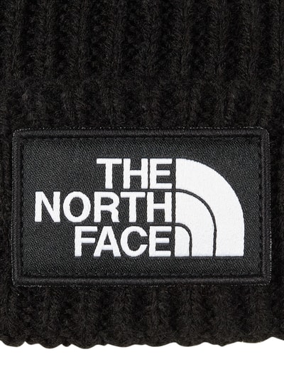 The North Face Beanie mit Logo-Badge  Black 2