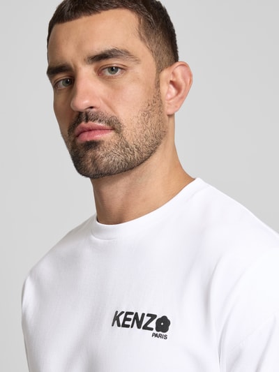 Kenzo T-Shirt aus reiner Baumwolle Weiss 3