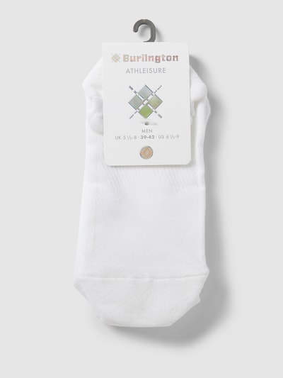 Burlington Sneakersocken mit Strukturmuster Weiss 3