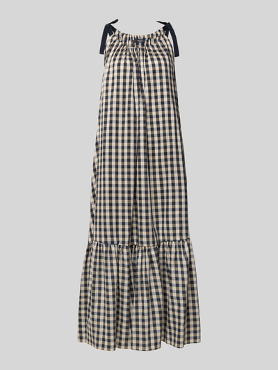 Weekend Max Mara A-Linie Freizeitkleid aus Baumwoll-Mix Modell 'UGOLA' Black 2