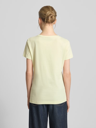 BOSS Orange Regular Fit T-Shirt aus reiner Baumwolle Modell 'C-Elove_4' Hellgruen 5