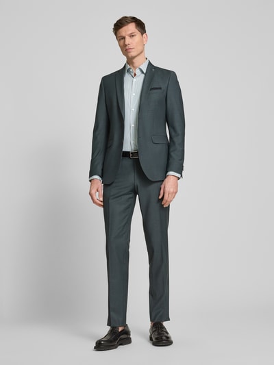 BOSS Slim Fit Business-Hemd mit Kentkragen Modell 'Hank' Gruen 1