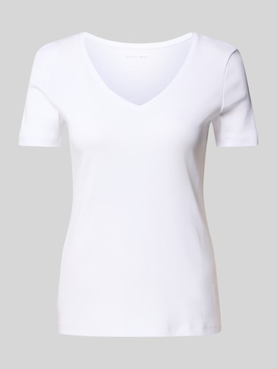 Christian Berg Woman T-shirt met V-hals Wit - 2