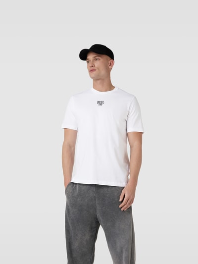 Diesel T-Shirt aus reiner Baumwolle Weiß 4