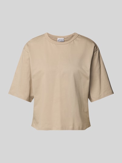 JAKE*S STUDIO WOMAN T-Shirt mit Rundhalsausschnitt Taupe 1