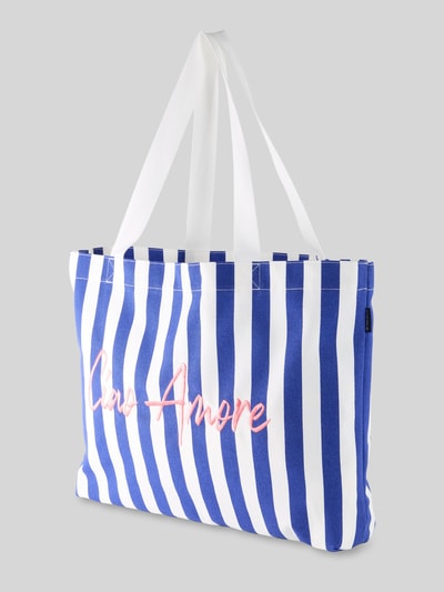Tom Tailor Standtasche mit Schriftzug-Stitching Royal 2