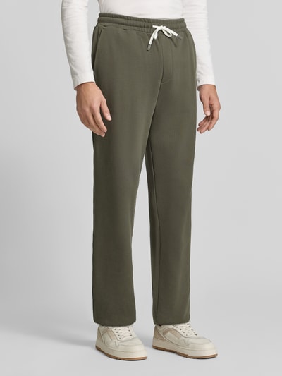 Scotch & Soda Sweatpants mit elastischem Bund und Tunnelzug Dunkelgruen 4