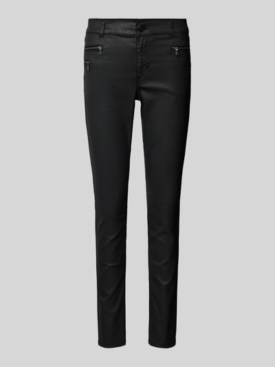 Angels Skinny fit jeans met ritszakken, model 'MALOU' Zwart - 2