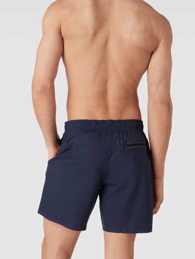 Puma Badehose mit Label-Print Marine 4