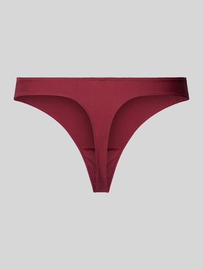 Marie Jo String mit Label-Applikation Modell 'Tom' Bordeaux 3