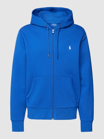 Polo Ralph Lauren Sweatjack met labelstitching Blauw gemêleerd - 2