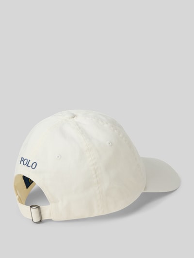 Polo Ralph Lauren Cap aus reiner Baumwolle Offwhite 3