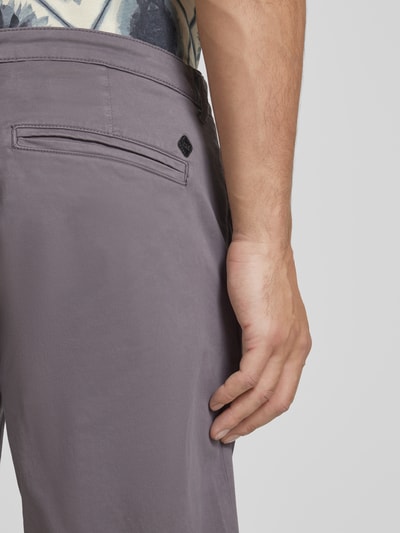 Casual Friday Chino-Shorts mit Eingrifftaschen Mittelgrau 3