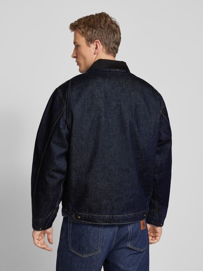 Carhartt Work In Progress Jeansjacke mit Paspeltaschen Modell 'DETROIT' Jeansblau 5