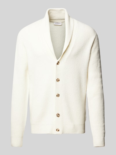 Lindbergh Strickjacke mit Knopfleiste Offwhite 2