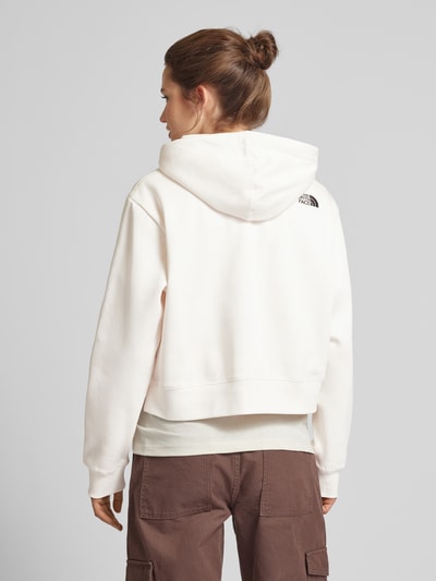 The North Face Korte hoodie met gestikt logo Offwhite - 5