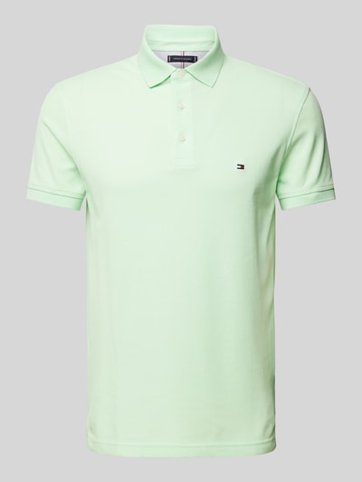 Tommy Hilfiger Poloshirt mit Label-Stitching Mint 2