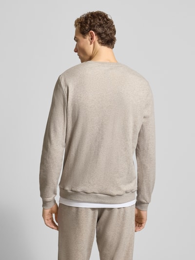 Tommy Hilfiger Regular Fit Sweatshirt aus Baumwoll-Mix Offwhite Melange 5