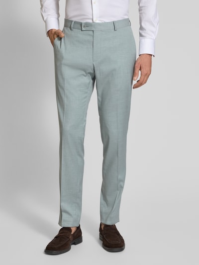 HECHTER PARIS Regular Fit Anzughose mit Paspeltaschen Modell 'X-Tension' Tuerkis 4