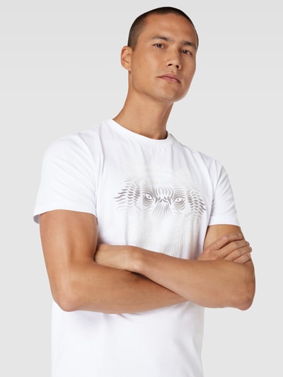 Antony Morato T-Shirt mit Motiv-Print Weiss 3