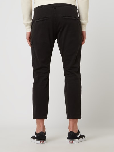 YOUNG POETS SOCIETY Cargohose mit Stretch-Anteil Modell 'Aris' Black 5