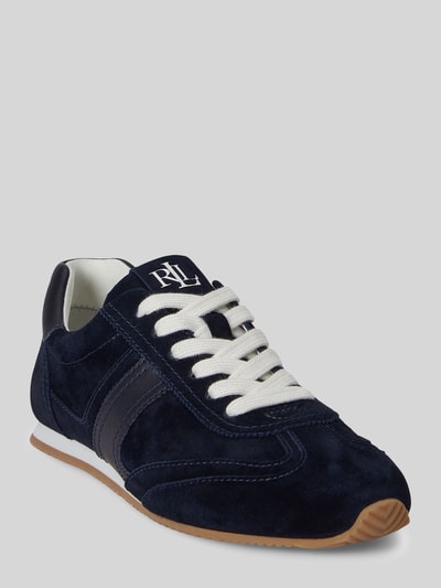 Lauren Ralph Lauren Sneaker aus echtem Rindvelours Modell 'DANI' Dunkelblau 1